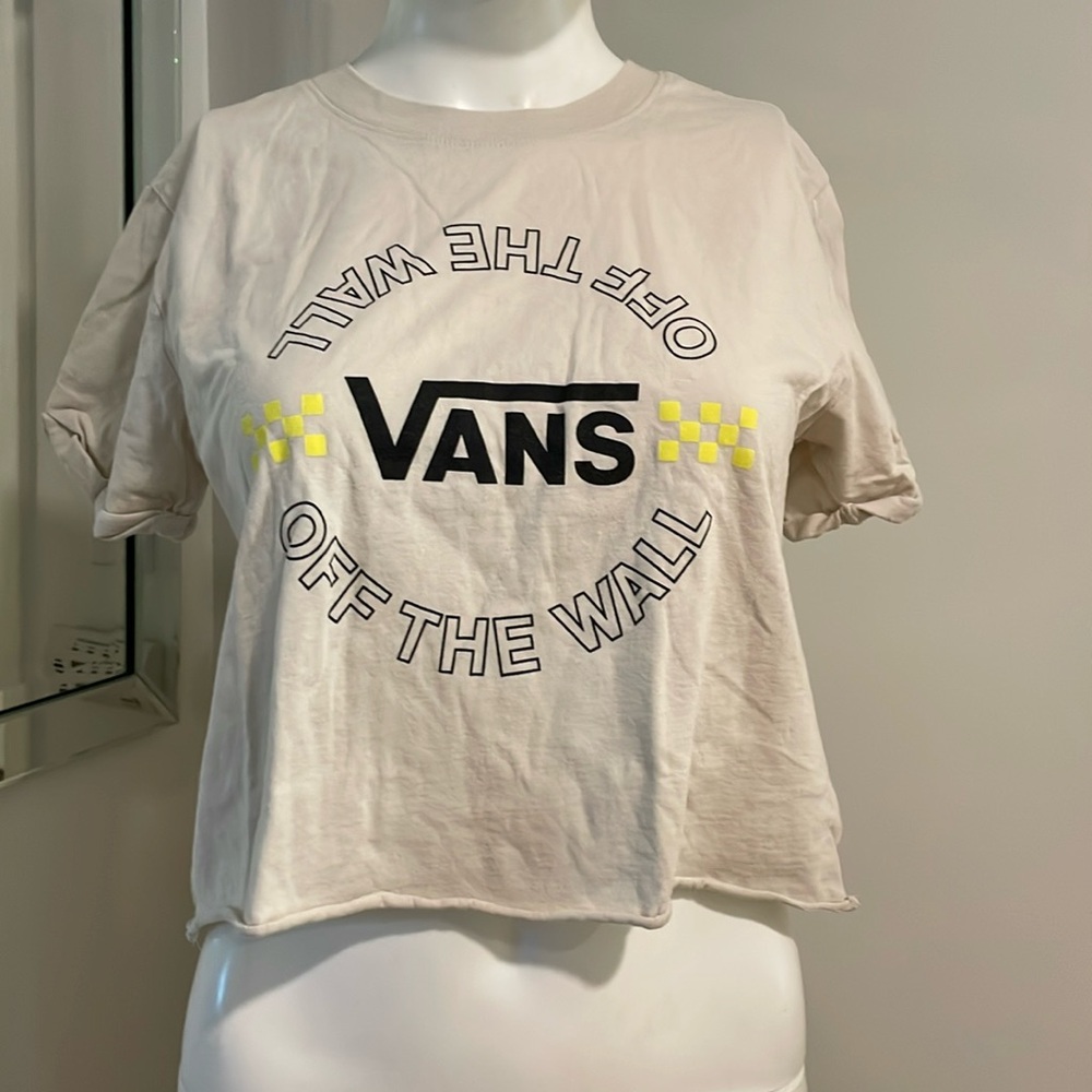 VANS Shortsleeve Beige Tee SzXS